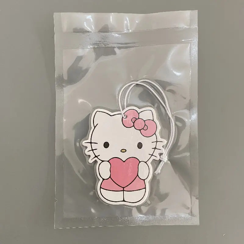 Hello Kitty cartoon car air freshener