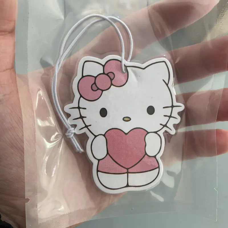 Hello Kitty cartoon car air freshener