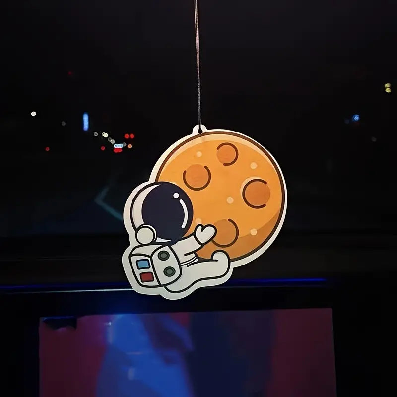 Astronaut shaped car air freshener