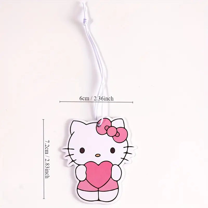 Hello Kitty cartoon car air freshener