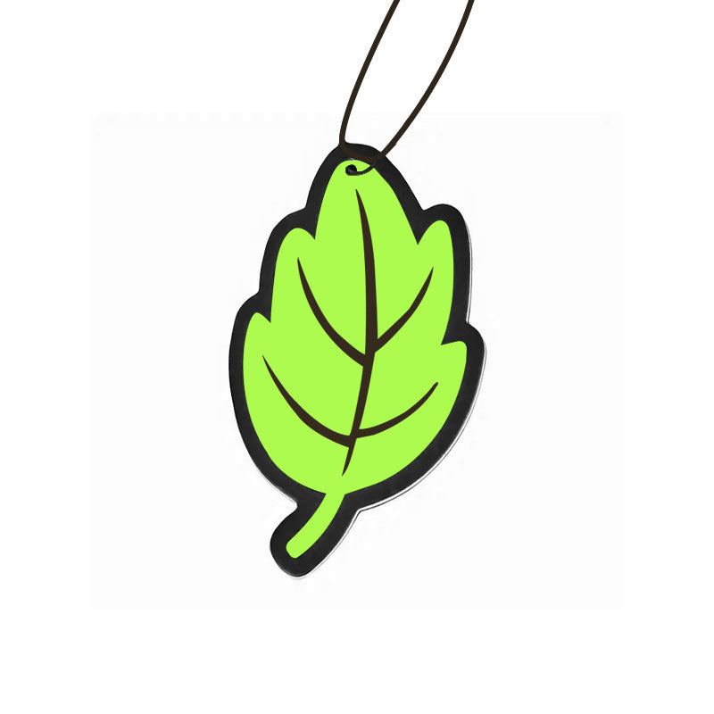 Leaf shaped car air freshener