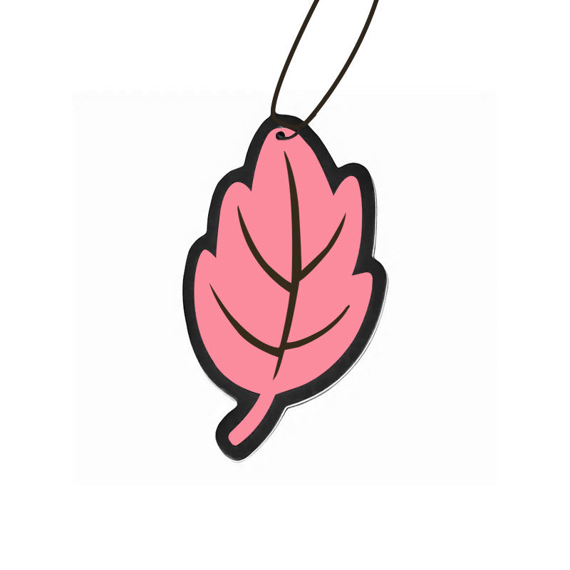 Leaf shaped car air freshener