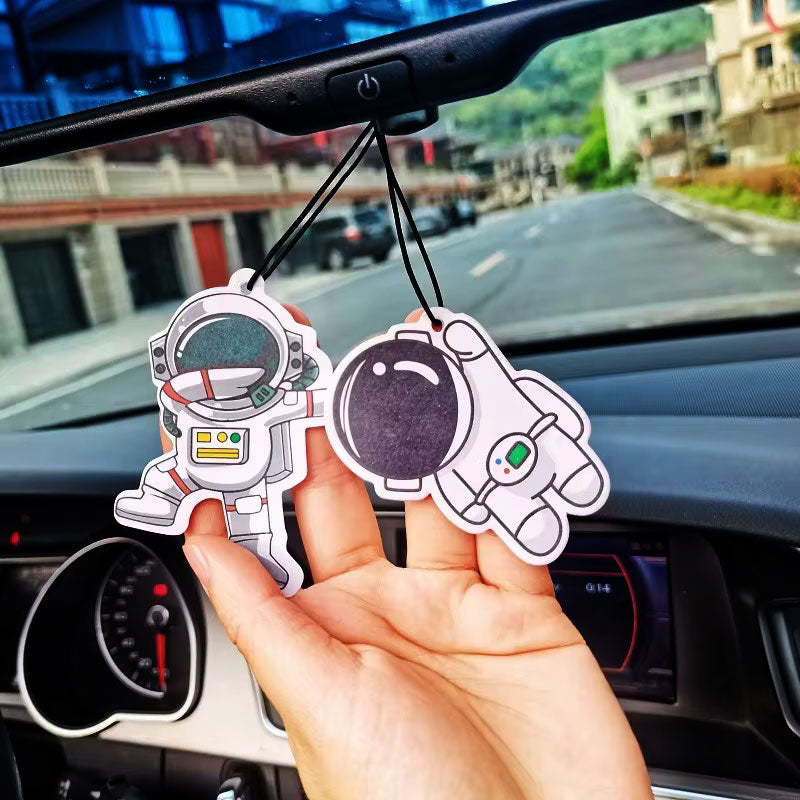 Astronaut shaped car air freshener