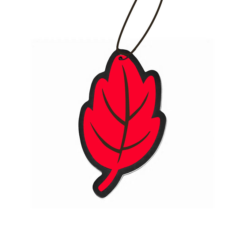 Leaf shaped car air freshener