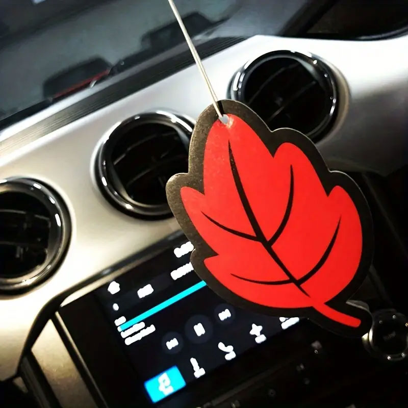 Leaf shaped car air freshener