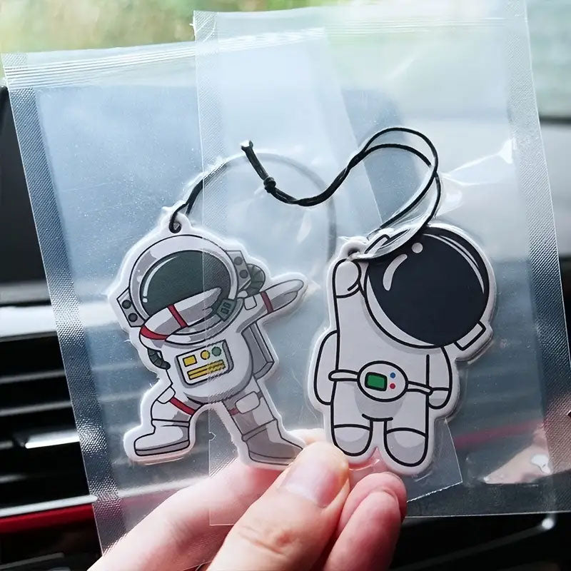 Astronaut shaped car air freshener